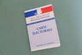 Primelin Ã¢â¬â France, March 12, 2020 : French electoral card